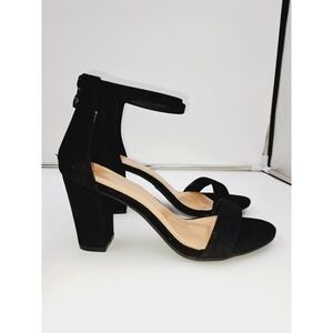 Top Moda Hannah-1 Platform Party Ankle Strap Chunky High Heel Sandal 8